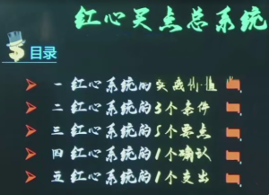 股道九杨红心买点系统课买点的底层根基