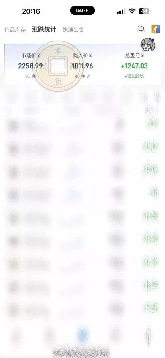 (20402期)CS2饰品搬砖,每轮收益为采购本金的10%+,综合月化为20-30%,稳健型副业 (20402期)CS2饰品搬砖,每轮收益为采购本金的10%+,综合月化为20-30%,稳健型副业