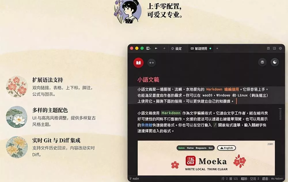 （20128期）让人眼前一亮的国产 Markdown 编辑器！本地离线高性能知识记录工具，免费免登录使用 小语文稿